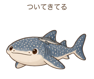 ついてきてるのジンさん