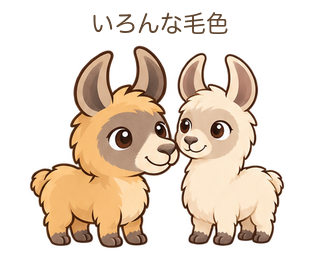 いろんな毛色のららちゃん